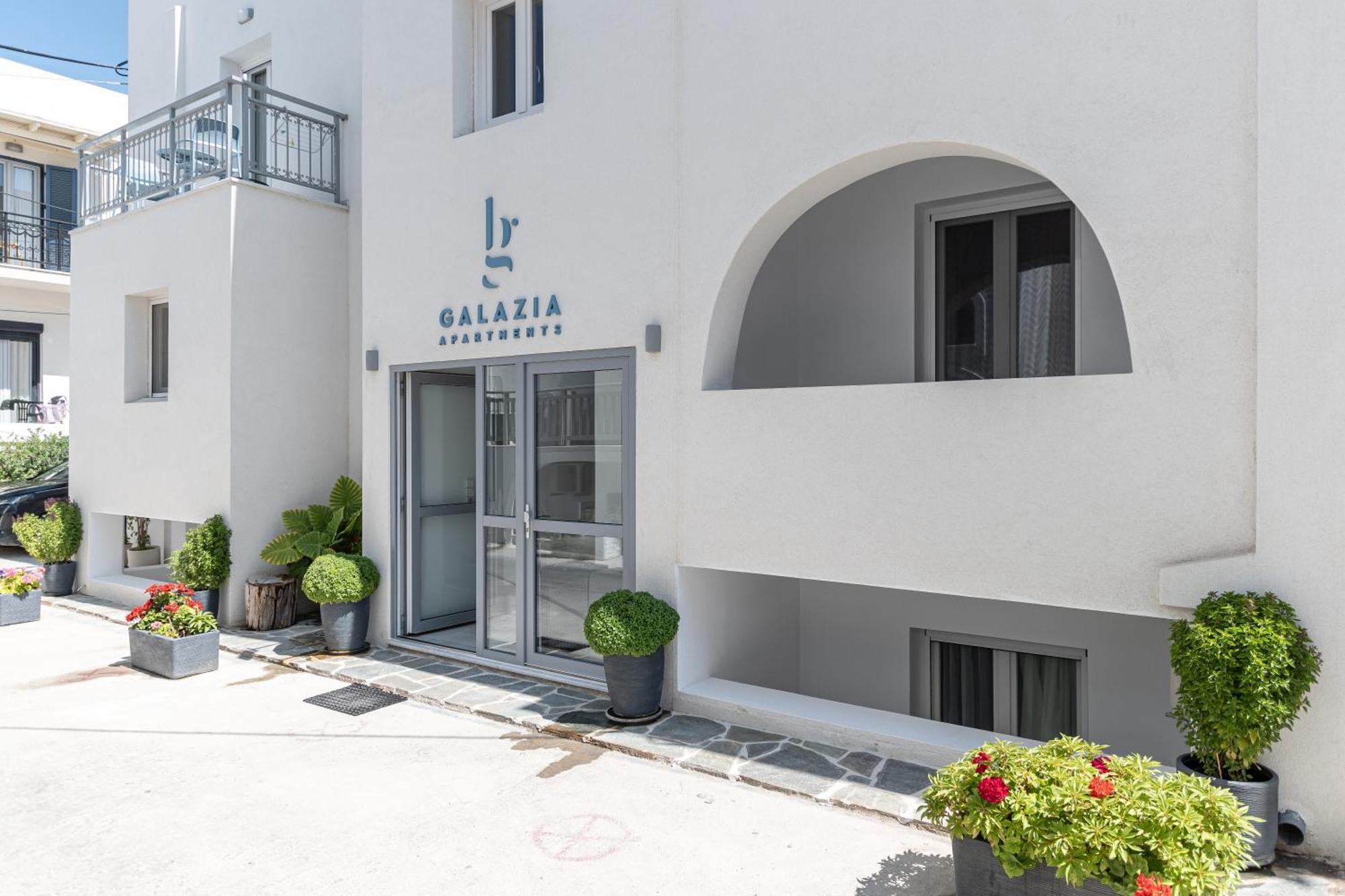 Galazia Boutique Apartments Naxos City Exterior foto